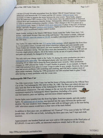 1989 Pontiac Firebird Trans Am GTA