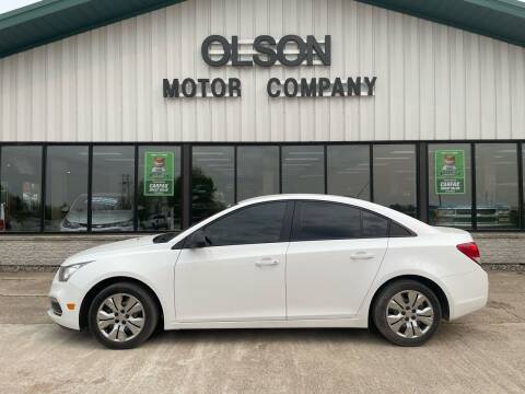 2015 Chevrolet Cruze for sale at Olson Motor Company in Morris MN