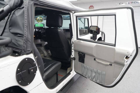 2002 HUMMER H1 Open Top