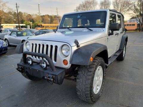 2010 Jeep Wrangler Unlimited for sale at JV Motors NC LLC in Raleigh NC