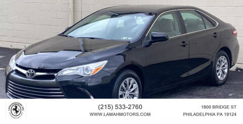 2017 Toyota Camry for sale at LAMAH MOTORS INC in Philadelphia PA
