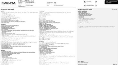 2019 Acura RDX SH-AWD