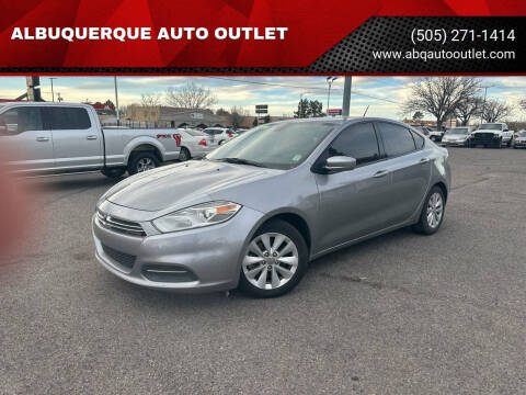 2016 Dodge Dart for sale at ALBUQUERQUE AUTO OUTLET in Albuquerque NM