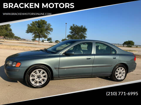 2004 Volvo S60 for sale at BRACKEN MOTORS in San Antonio TX