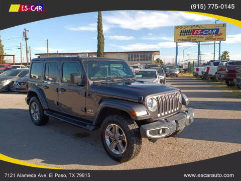 2021 Jeep Wrangler Unlimited for sale at Escar Auto in El Paso TX