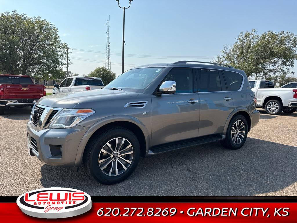 2020 Nissan Armada for sale at Lewis Chevrolet of Garden City in Garden City, KS