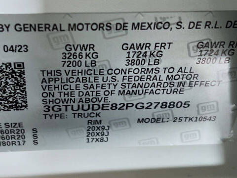 2023 GMC Sierra 1500
