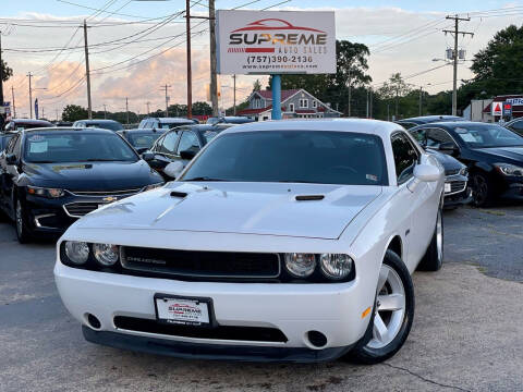 2011 Dodge Challenger for sale at Supreme Auto Sales in Chesapeake VA