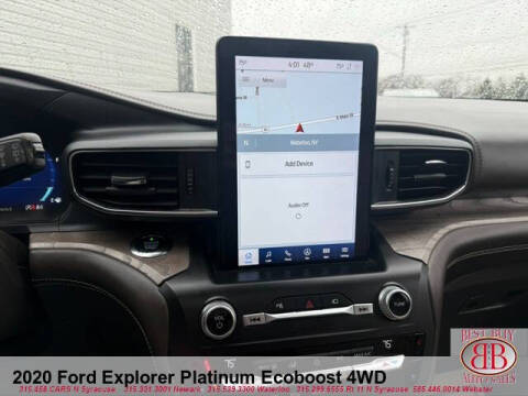 2020 Ford Explorer Platinum