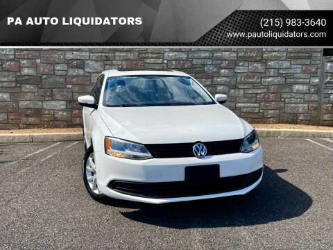 2012 Volkswagen Jetta for sale at PA AUTO LIQUIDATORS in Huntingdon Valley PA