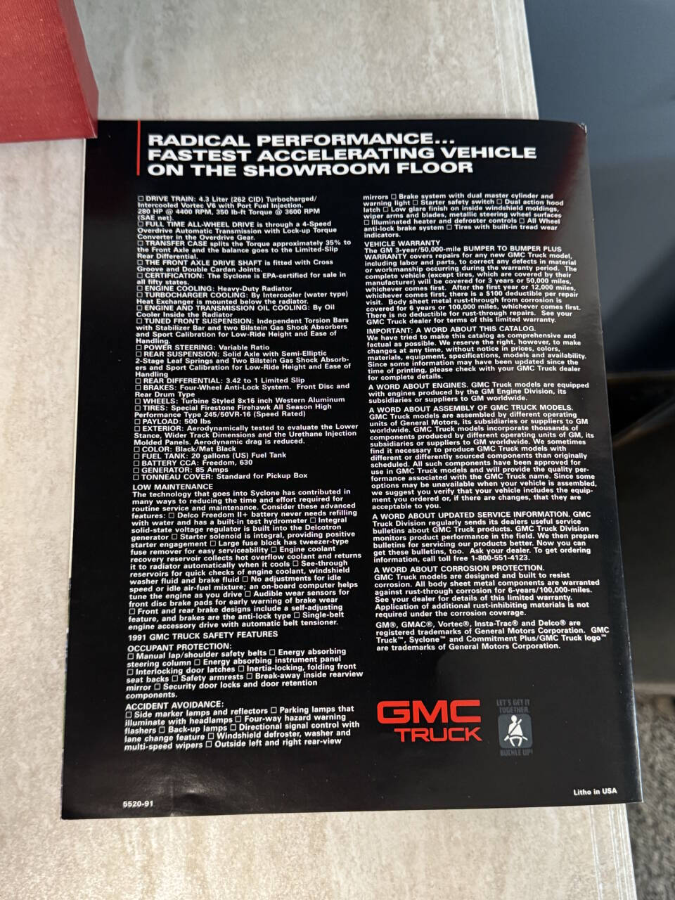 1991 GMC Syclone 63