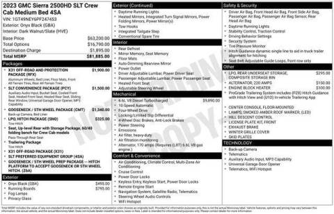 2023 GMC Sierra 2500HD