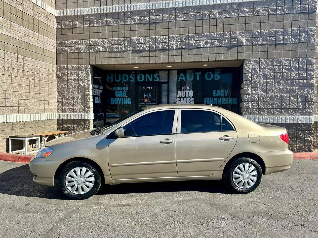 2004 Toyota Corolla for sale at HUDSONS AUTOS in Gilbert, AZ