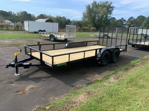 2021 New Triple Crown 6.4x16 UT Landscaper Trailer for sale at Tripp Auto & Cycle Sales Inc in Grimesland NC