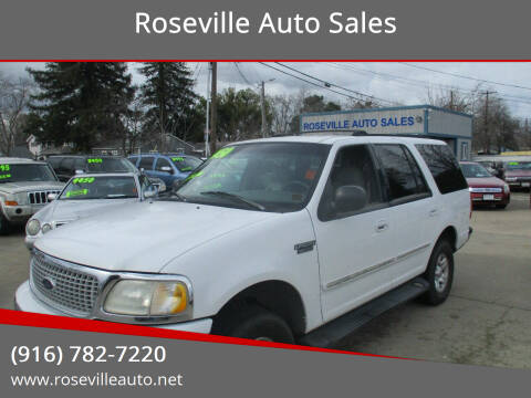 1999 Ford Expedition for sale at Roseville Auto Sales in Roseville CA