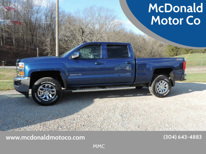 2016 Chevrolet Silverado 2500HD for sale at McDonald Motor Co in Harrisville WV