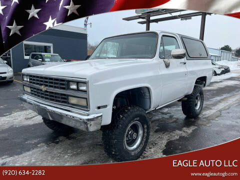 1986 Chevrolet Blazer for sale at Eagle Auto LLC in Green Bay WI