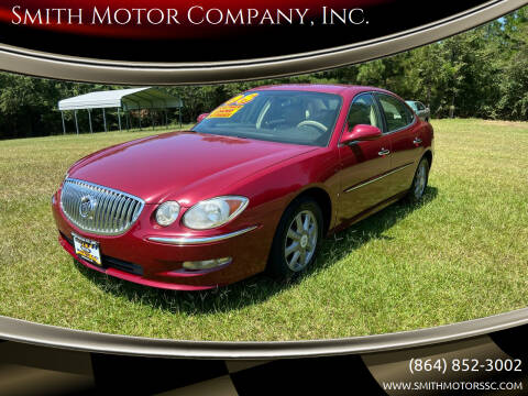 2008 Buick LaCrosse for sale at Smith Motor Company, Inc. in Mc Cormick SC