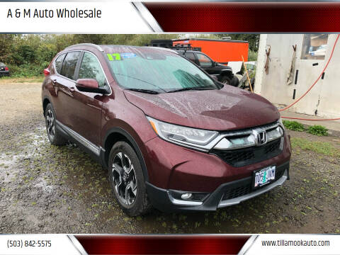 2017 Honda CR-V for sale at A & M Auto Wholesale in Tillamook OR