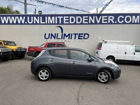 2013 Nissan LEAF for sale at Unlimited Auto Sales in Denver CO
