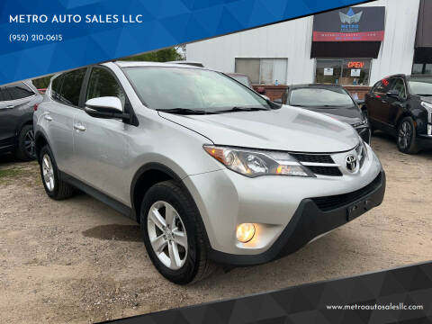 2013 Toyota RAV4 for sale at METRO AUTO SALES LLC in Lino Lakes MN