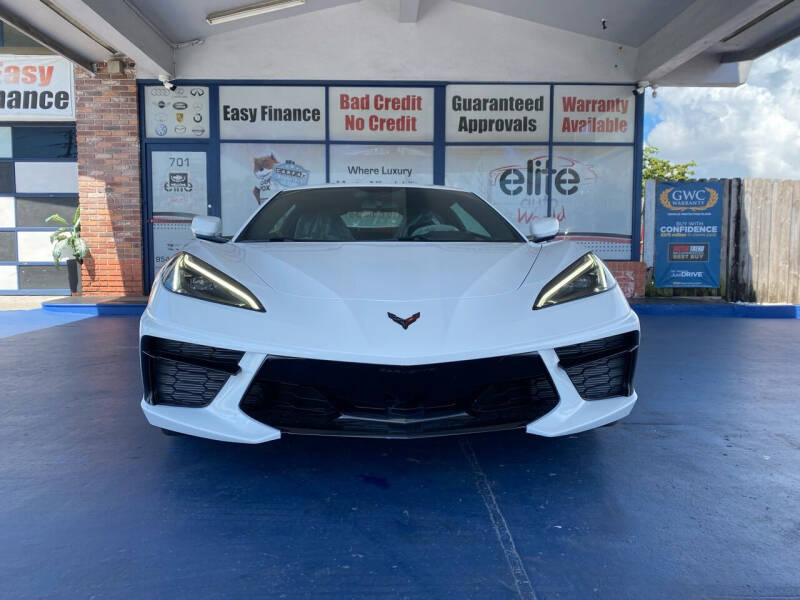 2021 Chevrolet Corvette for sale at ELITE AUTO WORLD in Fort Lauderdale FL