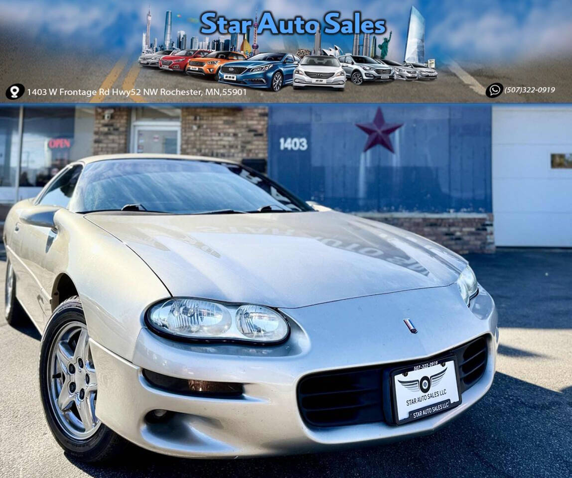 Lt. Gray 2000 Chevrolet Camaro Base 2dr Hatchback 1