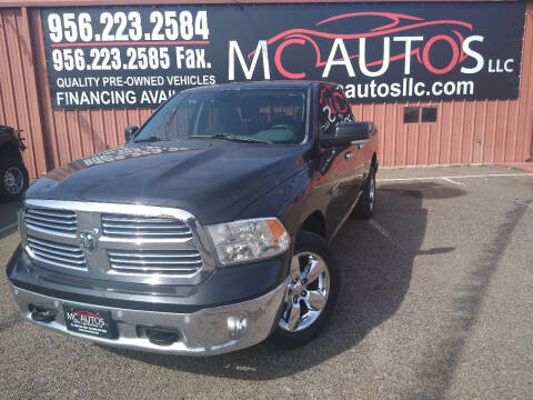 2015 RAM Ram Pickup 1500 for sale at MC Autos LLC in Pharr TX