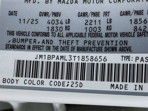 2026 Mazda Mazda3 Hatchback 2.5 S Premium