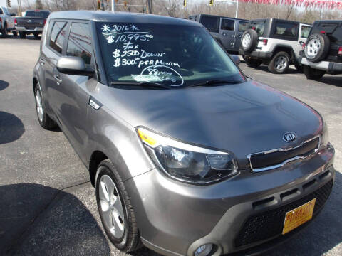 2016 Kia Soul for sale at River City Auto Sales in Cottage Hills IL