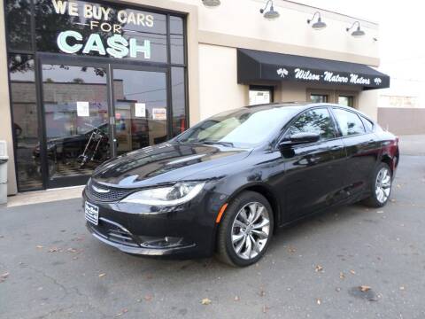 2016 Chrysler 200 for sale at Wilson-Maturo Motors in New Haven CT