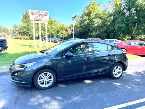 2018 Chevrolet Cruze for sale at Lafayette Motors 2 in Andover NJ