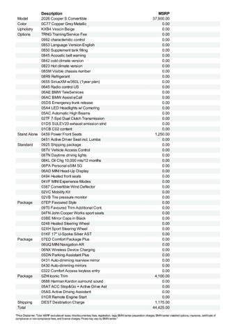 2026 MINI Convertible Cooper S