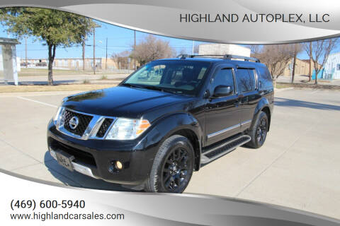 2011 Nissan Pathfinder for sale at Highland Autoplex, LLC in Dallas TX