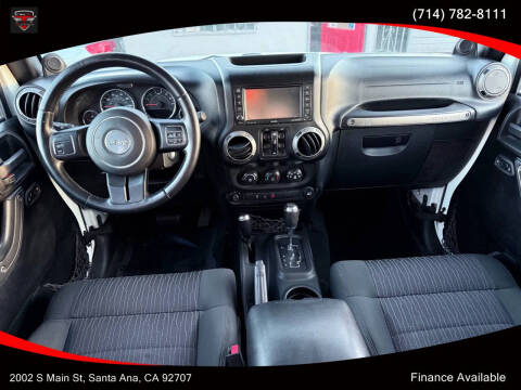 2012 Jeep Wrangler Unlimited Sport