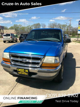 1998 Ford Ranger for sale at Cruze-In Auto Sales in East Peoria IL