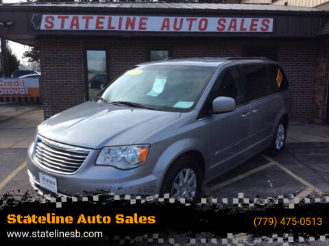 2016 Chrysler Town and Country for sale at Stateline Auto Sales in South Beloit IL