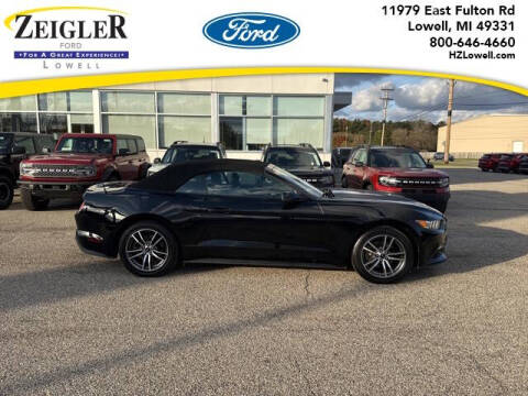 2016 Ford Mustang for sale at Zeigler Ford of Plainwell in Plainwell MI