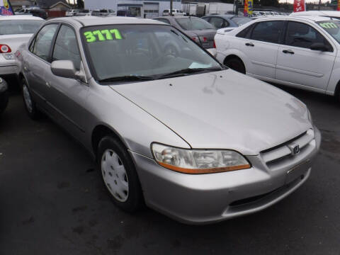 1999 Honda Accord for sale at 777 Auto Sales and Service in Tacoma WA