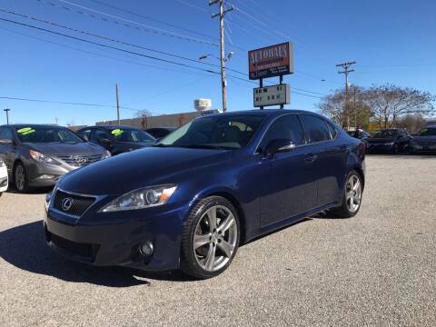 2011 Lexus IS 250 for sale at Autohaus of Greensboro in Greensboro NC