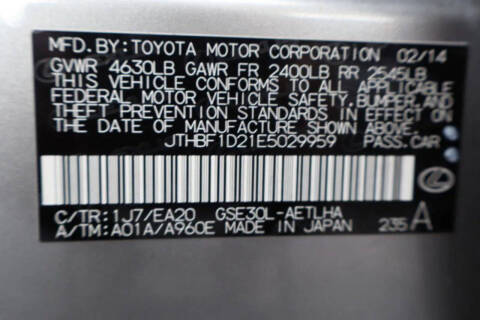 2014 Lexus IS 250