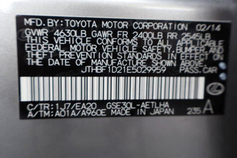 2014 Lexus IS 250
