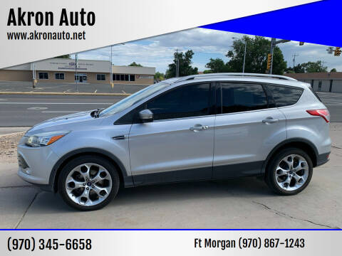 2015 Ford Escape for sale at Akron Auto in Akron CO