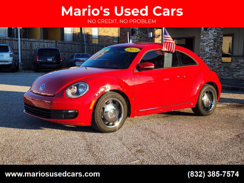 2012 Volkswagen Beetle for sale at Mario's Used Cars - Pasadena Location in Pasadena TX