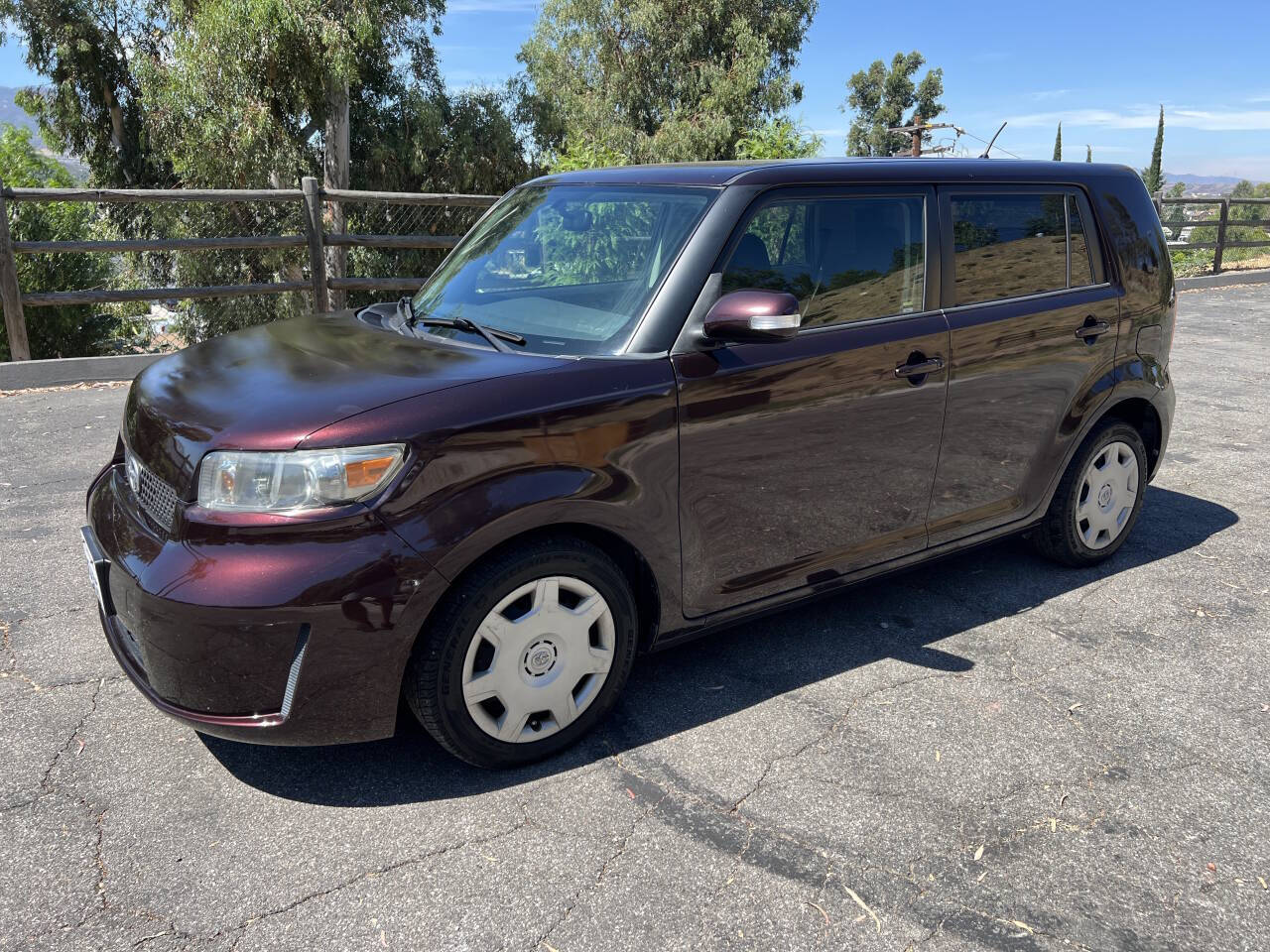 Red (Burgundy) 2009 Scion xB Wagon Front-Wheel Drive 4-Speed Automatic