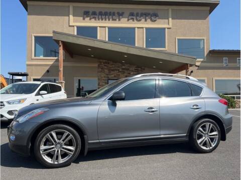 2012 Infiniti EX35 for sale at Moses Lake Family Auto Center in Moses Lake WA