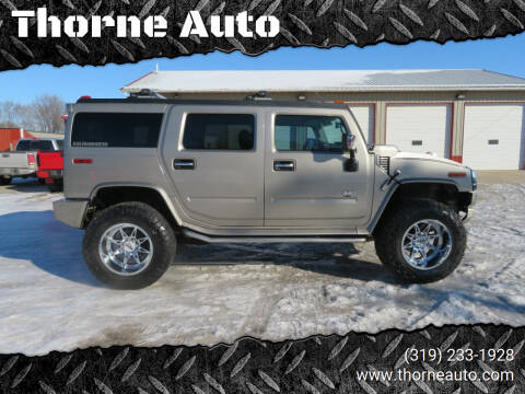 2003 HUMMER H2 for sale at Thorne Auto in Evansdale IA
