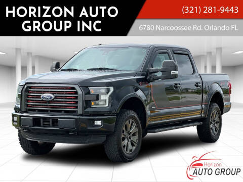 2016 Ford F-150 for sale at HORIZON AUTO GROUP INC in Orlando FL