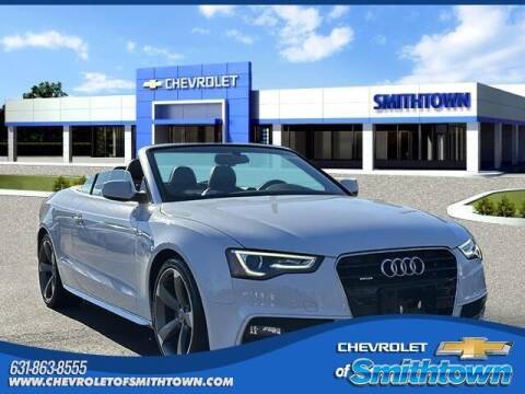 2015 Audi A5 for sale at CHEVROLET OF SMITHTOWN in Saint James NY