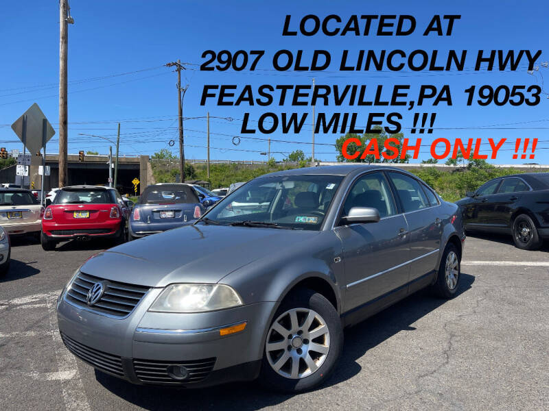 2003 Volkswagen Passat for sale at Divan Auto Group - 3 in Feasterville PA